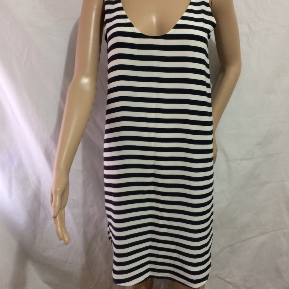 Ann Taylor Loft Lined Striped Lining‎ Dress​